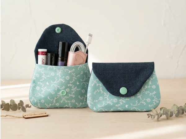 Täschchen aus Stoff - ITH-Stickdatei